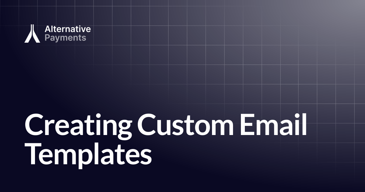 Creating Custom Email Templates | Help Center