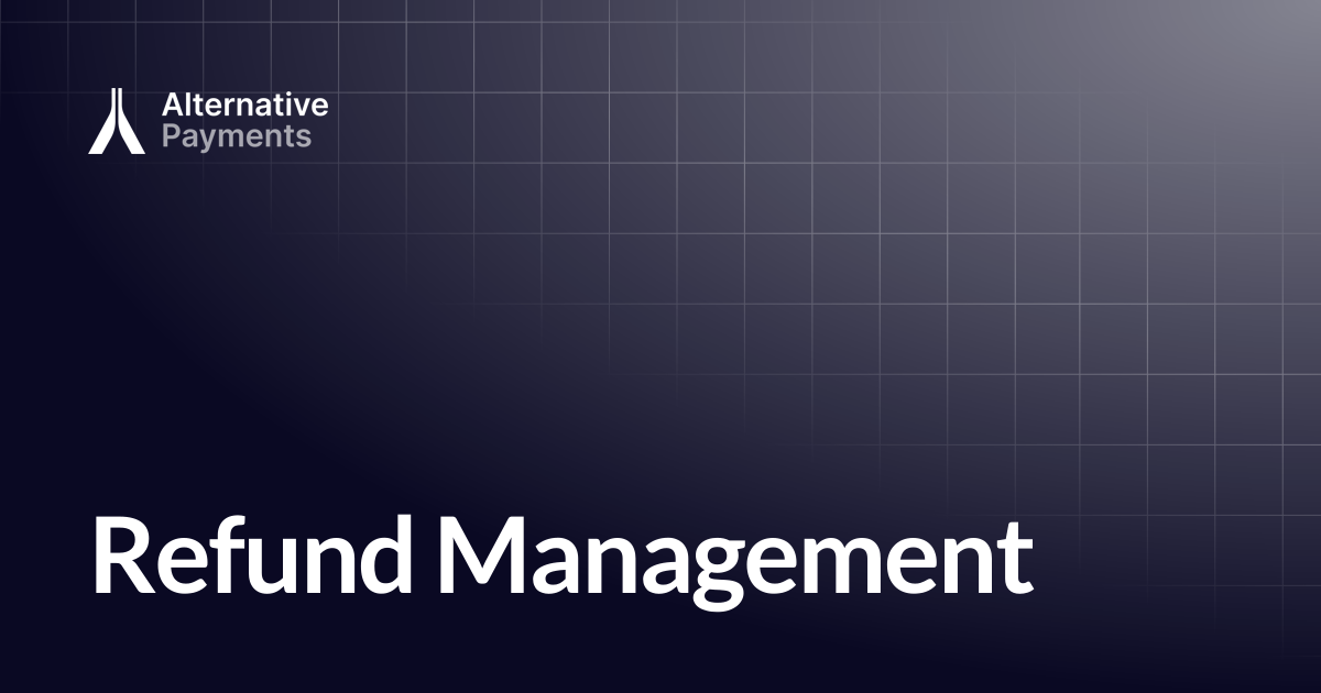 Refund Management | Help Center