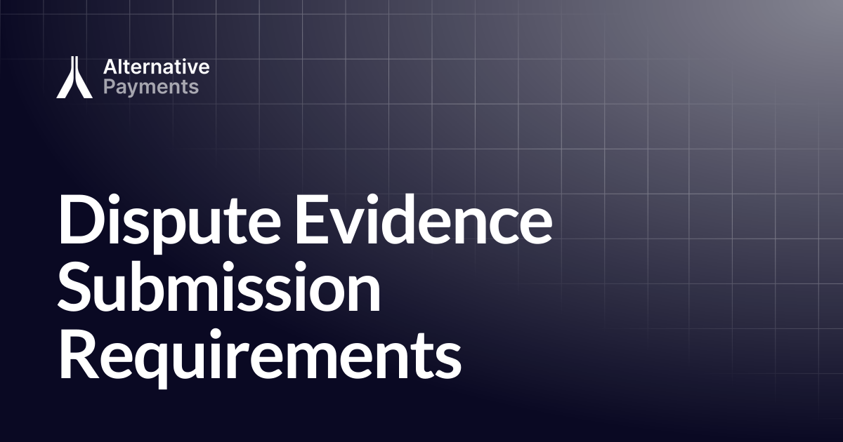 Dispute Evidence Submission Requirements | Help Center